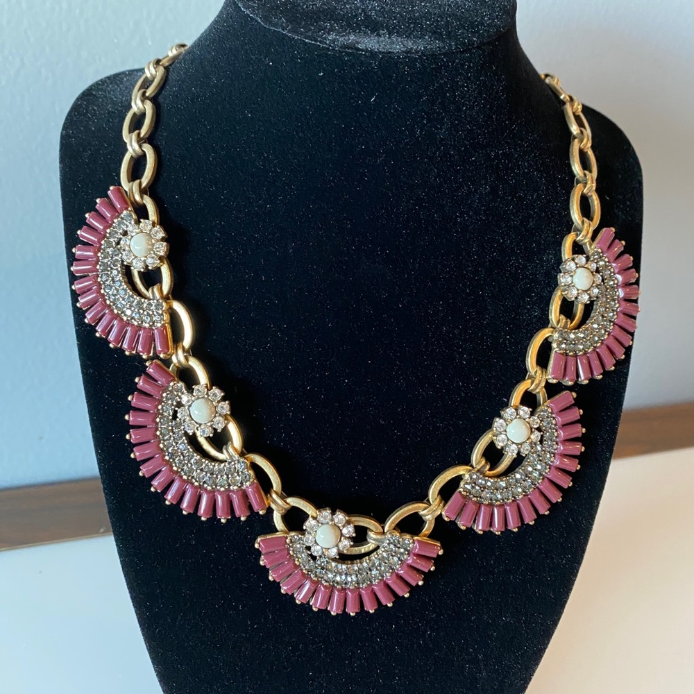 Art Deco Statement Necklace from J. Crew.